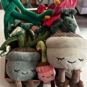 Super mega plant plushie bundle!